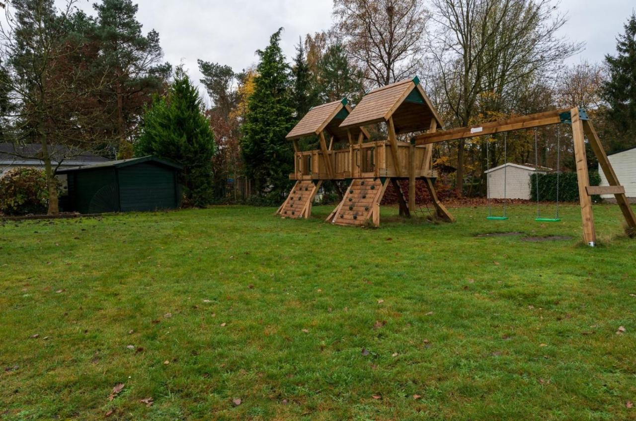 "Dennenhuisje" Op Bospark Ijsselheide Hattemerbroek Exterior foto