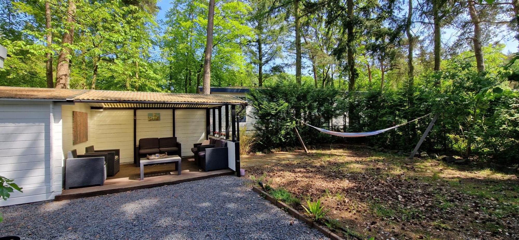 "Dennenhuisje" Op Bospark Ijsselheide Hattemerbroek Exterior foto